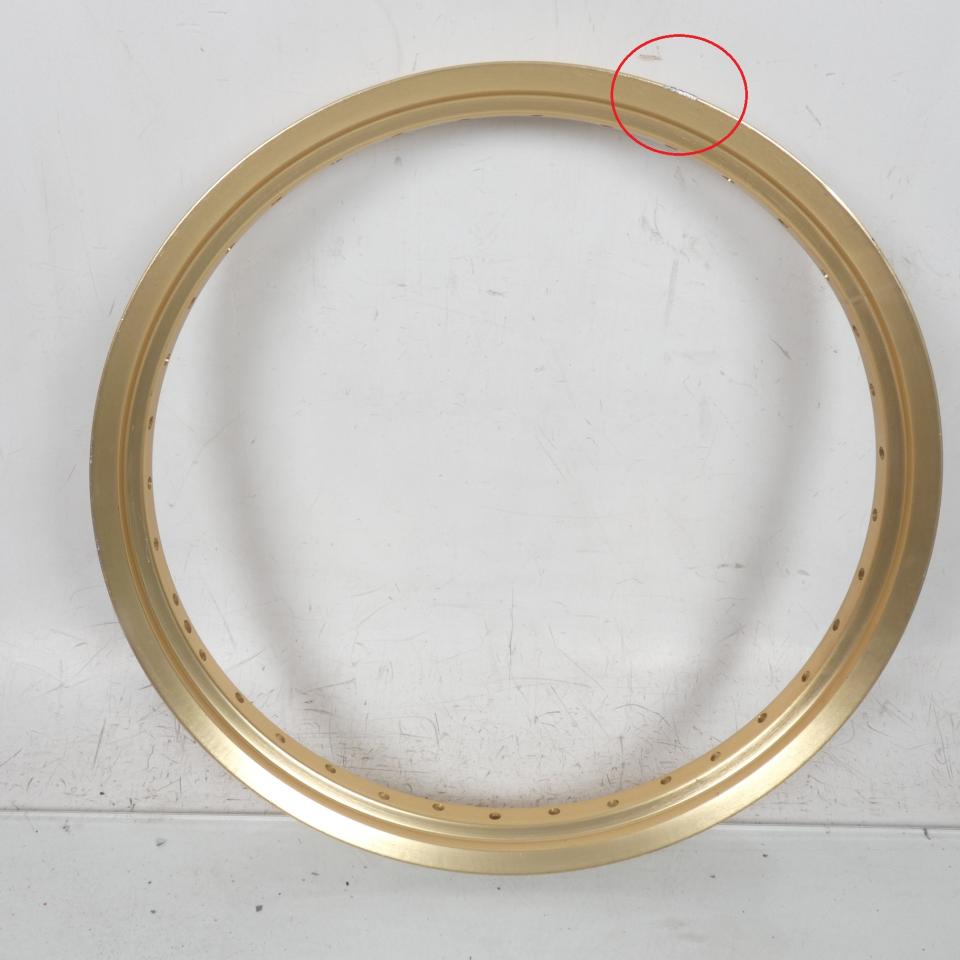 Cercle de jante 18x1.60 10LCN Doré 36T Morad pour moto Occasion