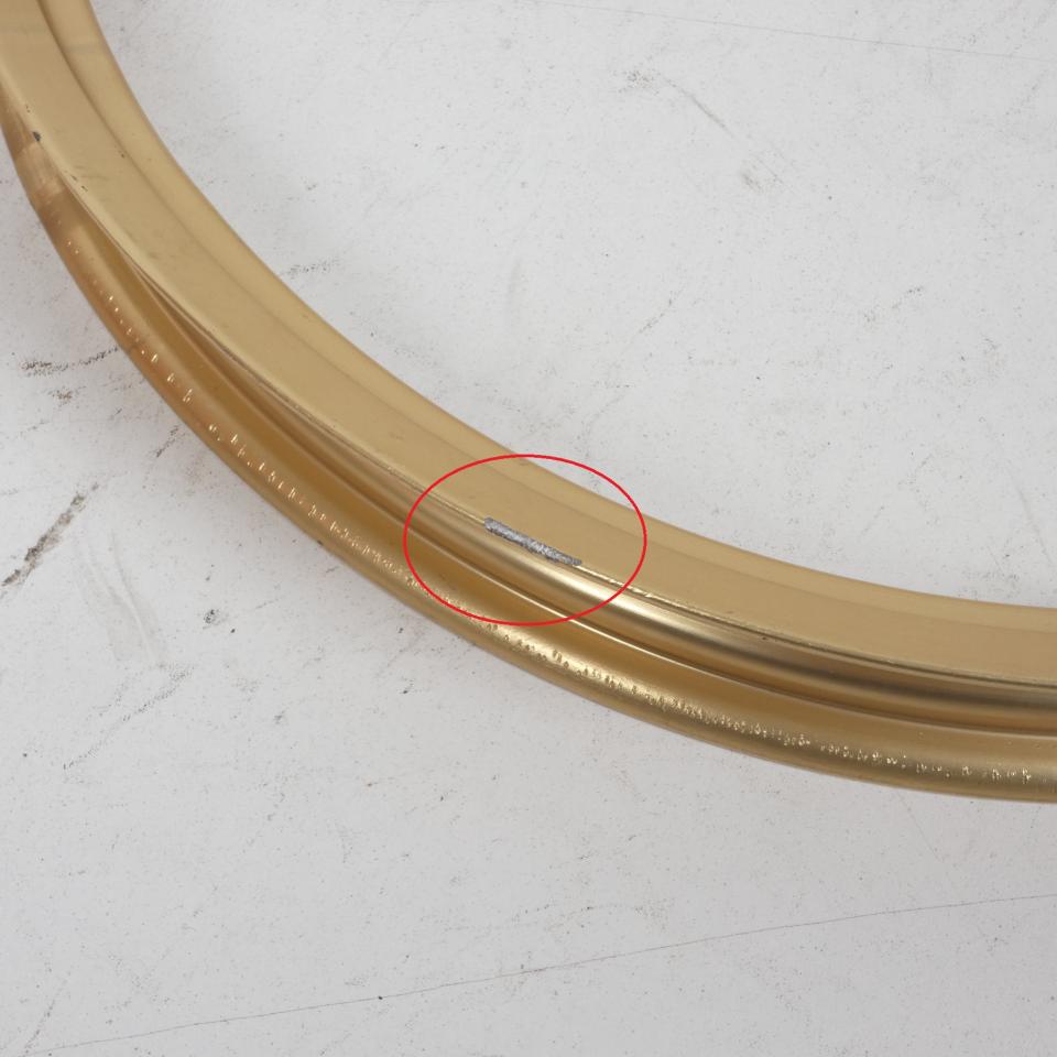 Cercle de jante 18x1.60 10LCN Doré 36T Morad pour moto Occasion