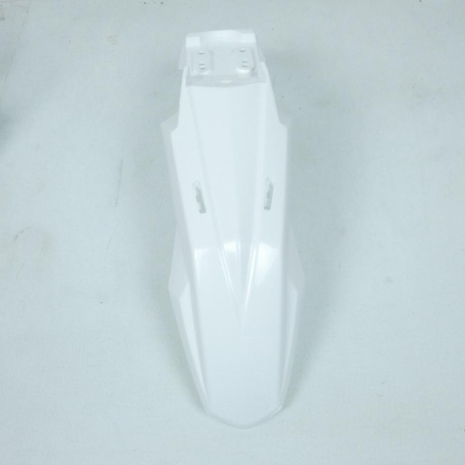 Garde boue avant pour moto Derbi 50 Senda Après 2018 2B004321000W0B Blanc Neuf