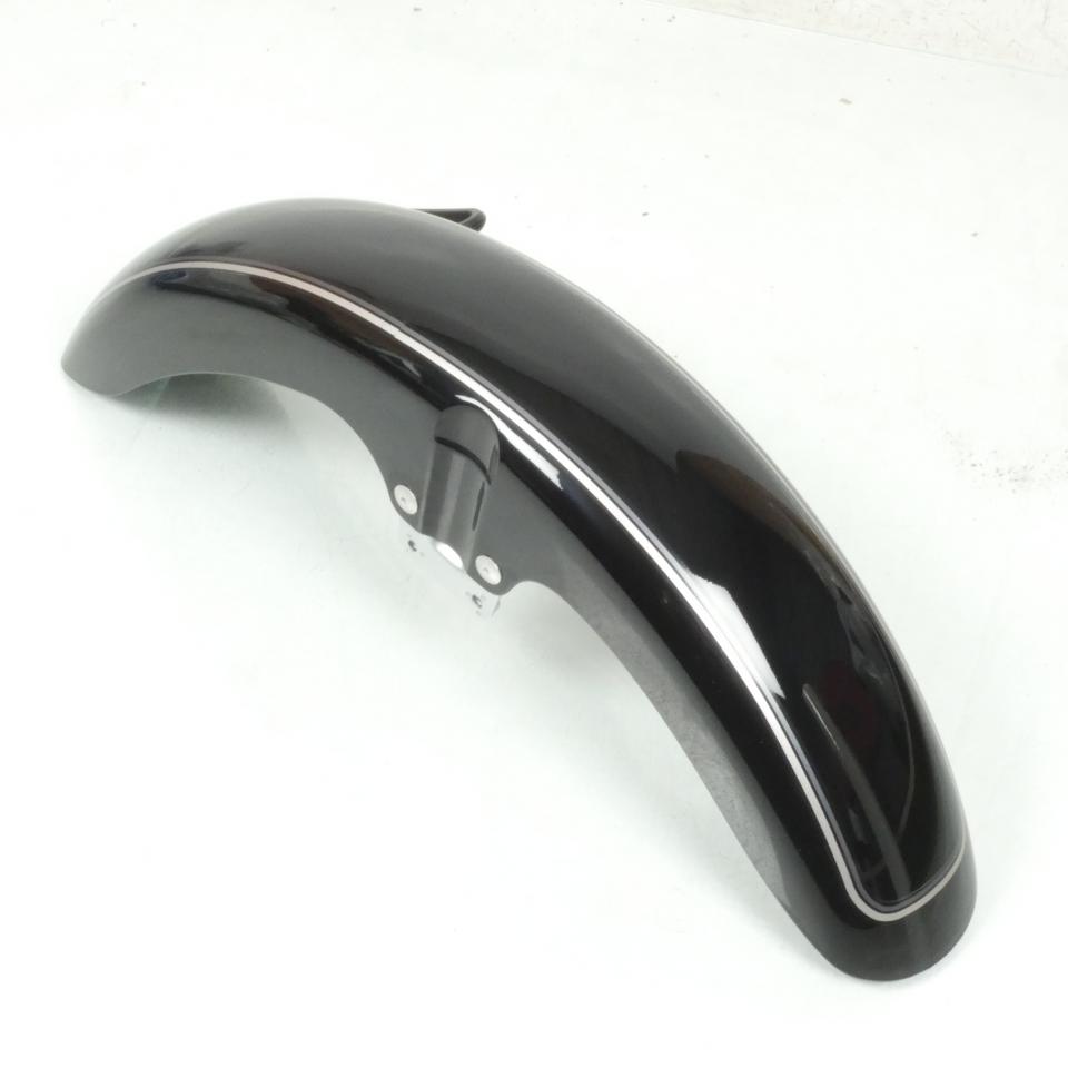 Garde boue AV pour moto Yamaha 125 YBR Custom 2008 3S9-Y2151-03-P1 Noir liserets