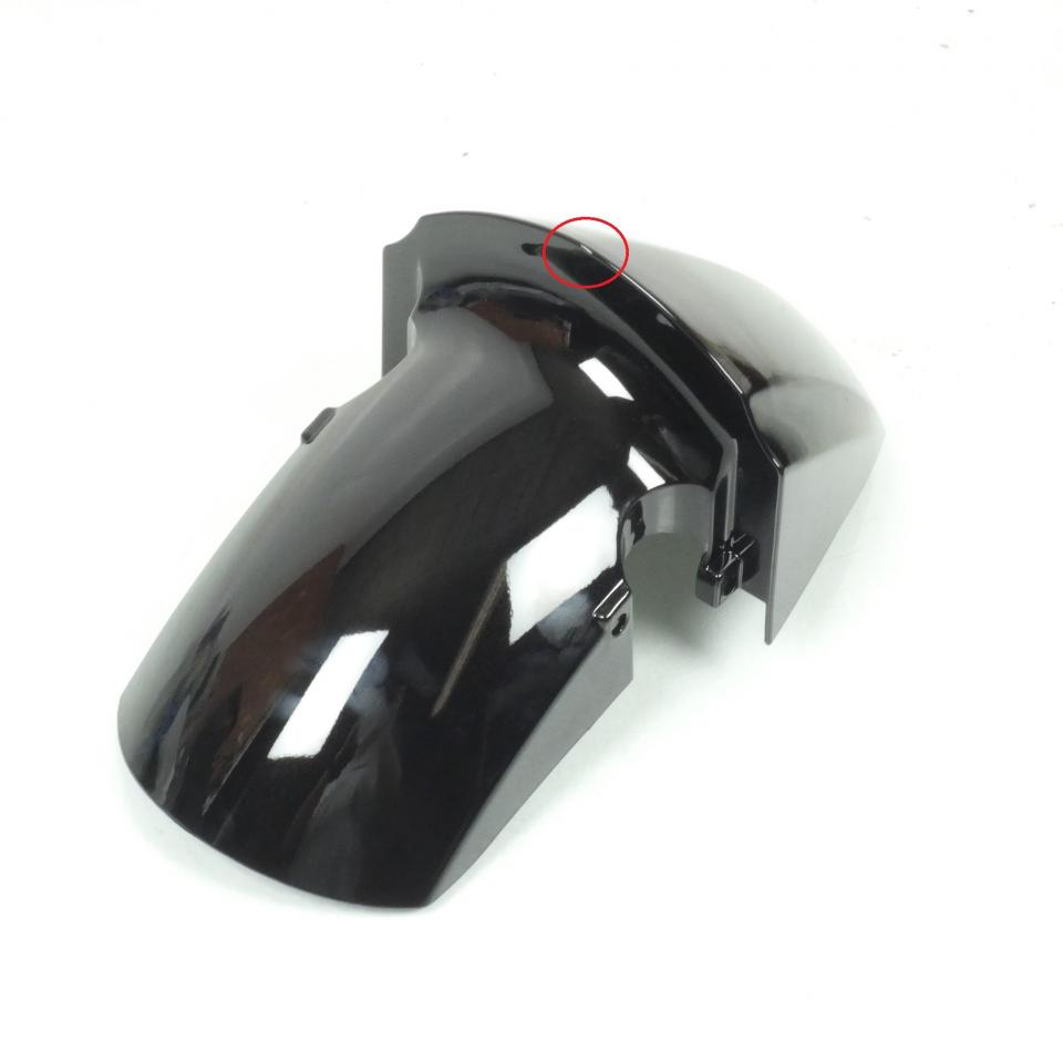Garde boue avant pour scooter Peugeot 50 Kisbee 2T noir brillant 779168NK