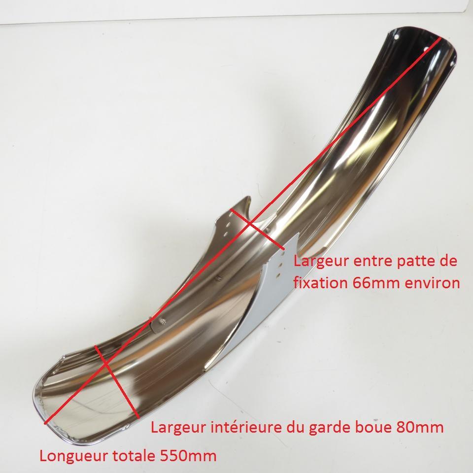 Garde boue avant RSM pour Mobylette Peugeot 50 103 HPL Après 1971 Neuf