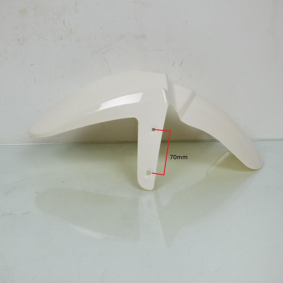 Garde boue avant P2R pour Scooter Yamaha 50 Slider Avant 2020 blanc brillant Neuf