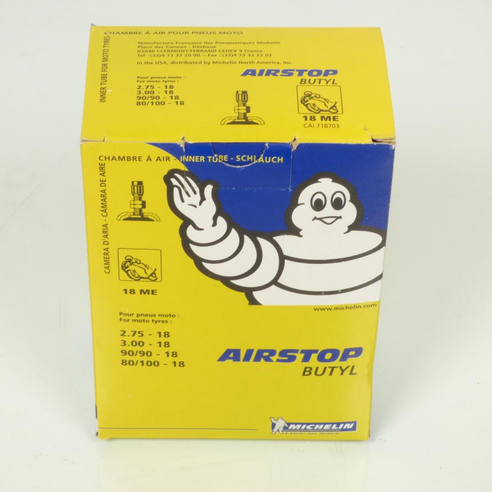 Chambre à air Michelin pour moto 2.75-18 3.00-18 90/90-18 80/100-18 18ME TR4