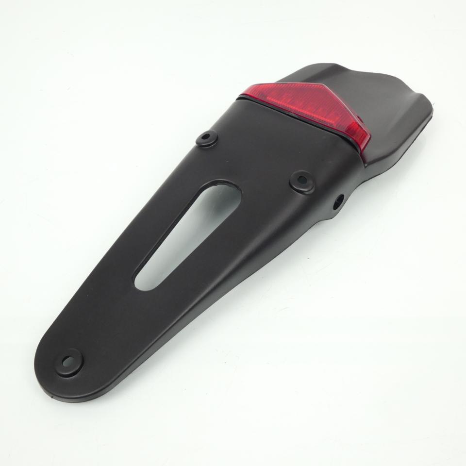 Bavette arrière support plaque Myra avec feu LED 12V rouge pour moto enduro Neuf