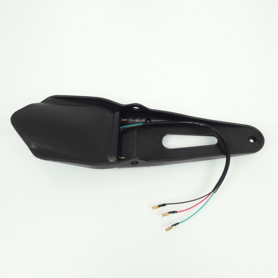 Bavette arrière support plaque Myra avec feu LED 12V rouge pour moto enduro Neuf