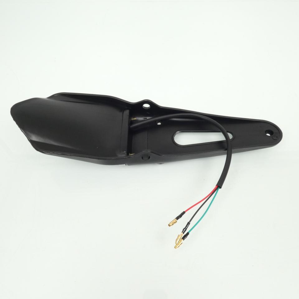 Bavette support plaque Myra avec feu LED 12V transparent pour moto enduro Neuf