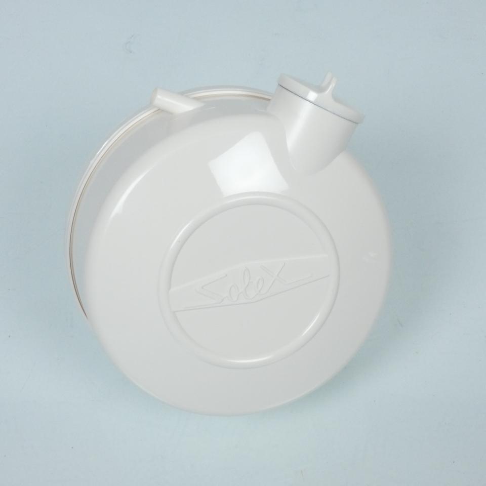 Réservoir d'essence blanc RSM pour Solex 50 3800 Neuf réservoir à carburant