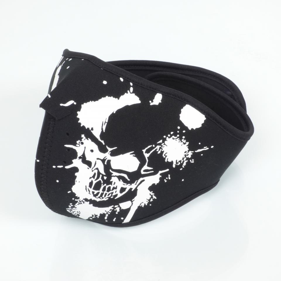 Masque néoprène neuf de marque Mad modèle Skull de coloris noir et blanc