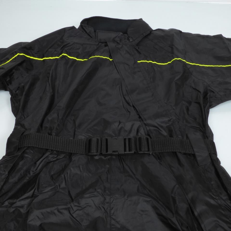 Combinaison de pluie pour moto homme / femme Nexone Taille M noire / jaune Neuf