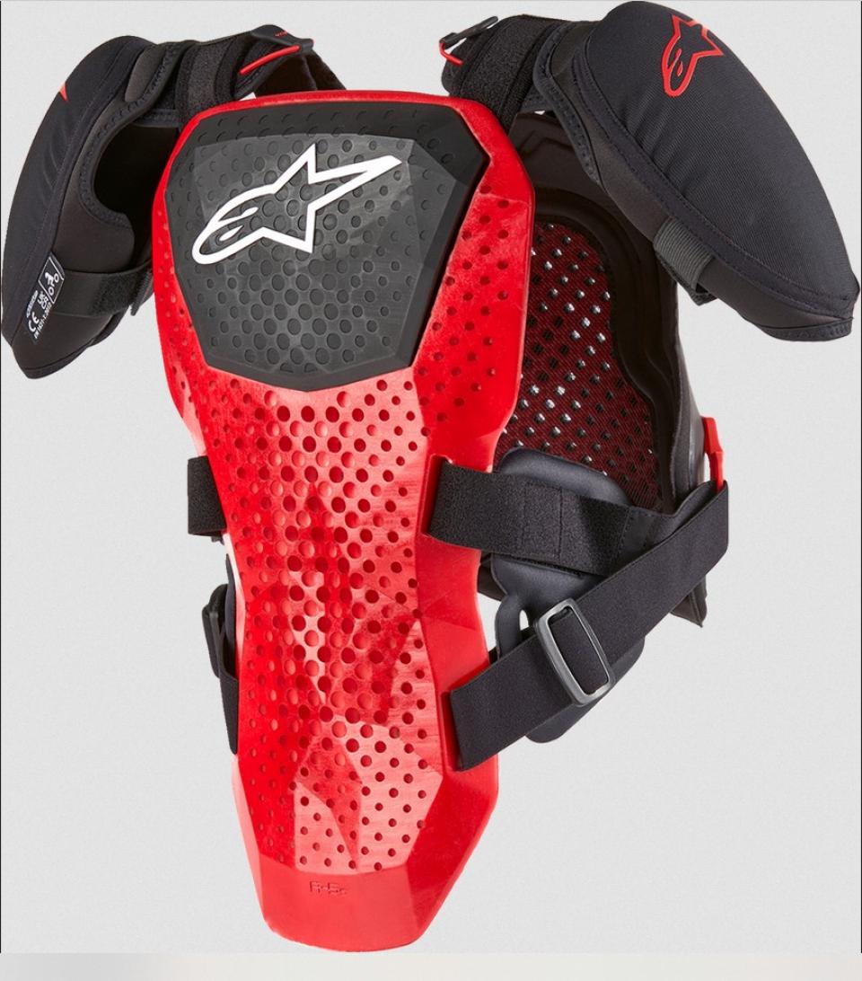 Protection pare pierre moto Alpinestars A5s V2 pour enfant Taille S/M 6-8 ans