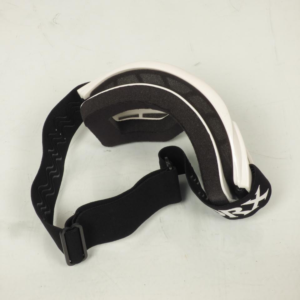 Lunette masque blanc supermotard enduro cross Torx pour homme / femme Neuf