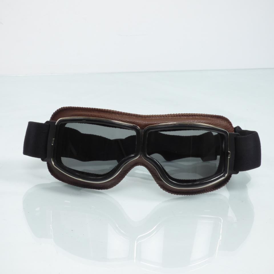 Lunette teinté aviateur air force marron pour casque jet look rétro vintage