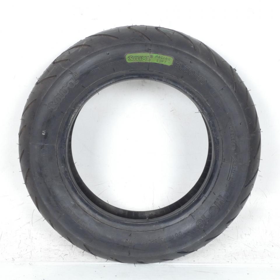 Pneu 3.50-10 51P Sava MC18 Racing soft pour scooter Keeway 50 Hurricane 2007-18