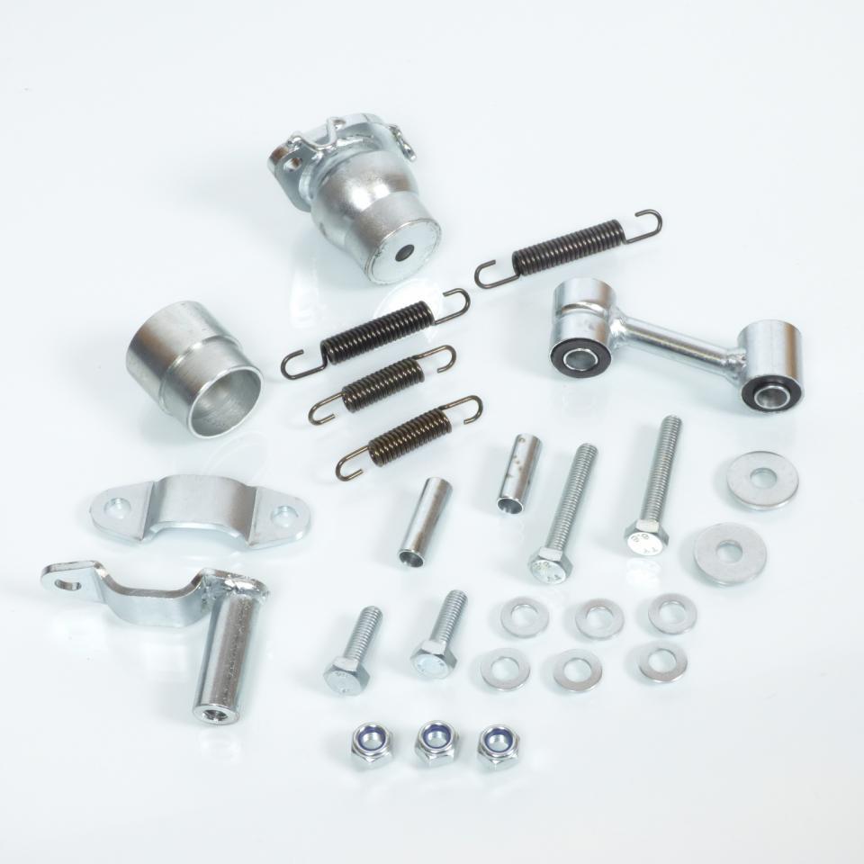 Pot d échappement Doppler pour Mobylette Peugeot 50 103 Vogue 2004 à 2018 ER1 édition carbone / 301-D Neuf