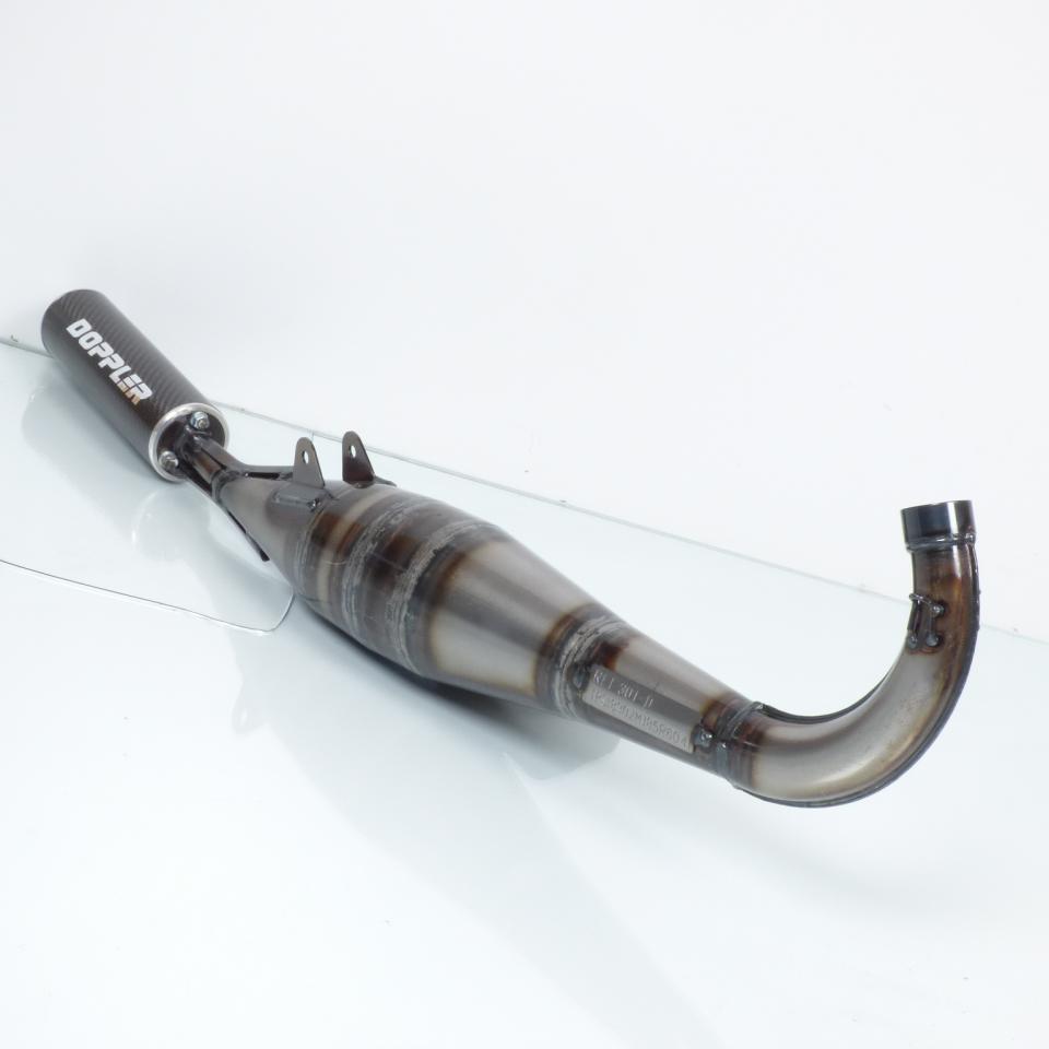 Pot d échappement Doppler pour Mobylette Peugeot 50 103 Vogue 2004 à 2018 ER1 édition carbone / 301-D Neuf