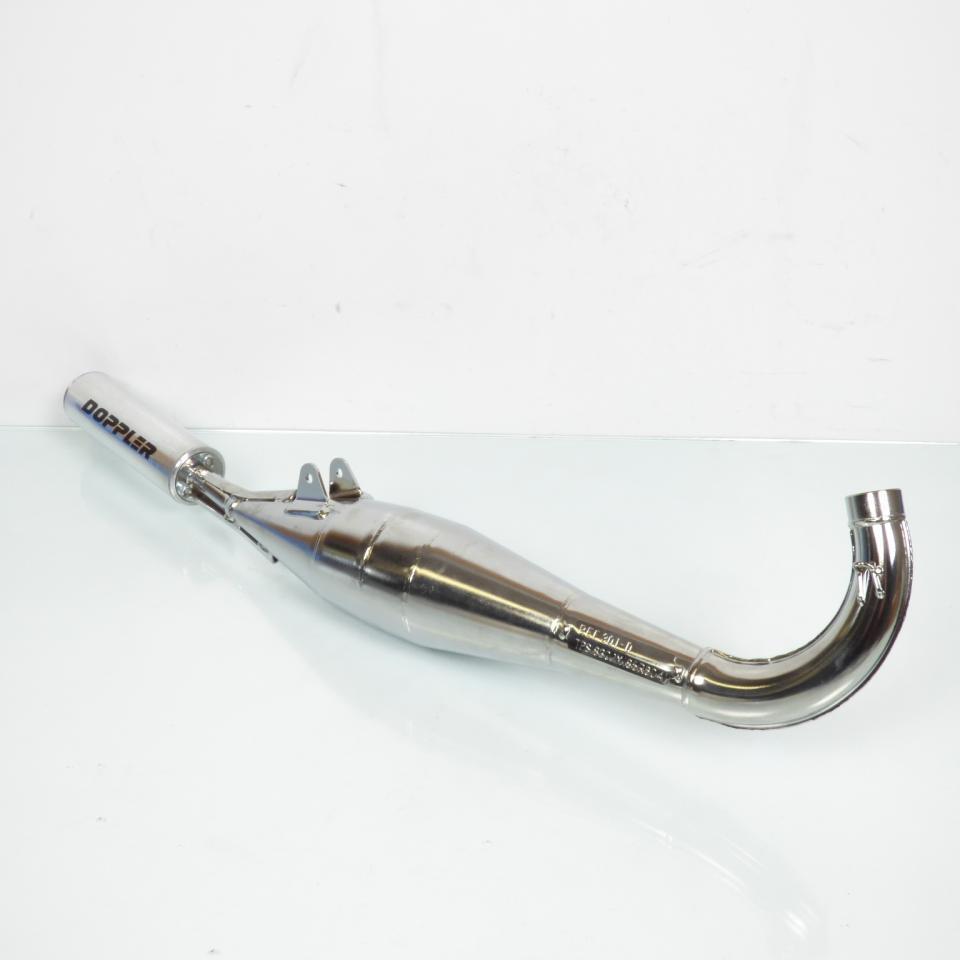 Pot d échappement Doppler pour Mobylette Peugeot 50 103 Vogue ER1 / 301-D Chrome Édition Neuf