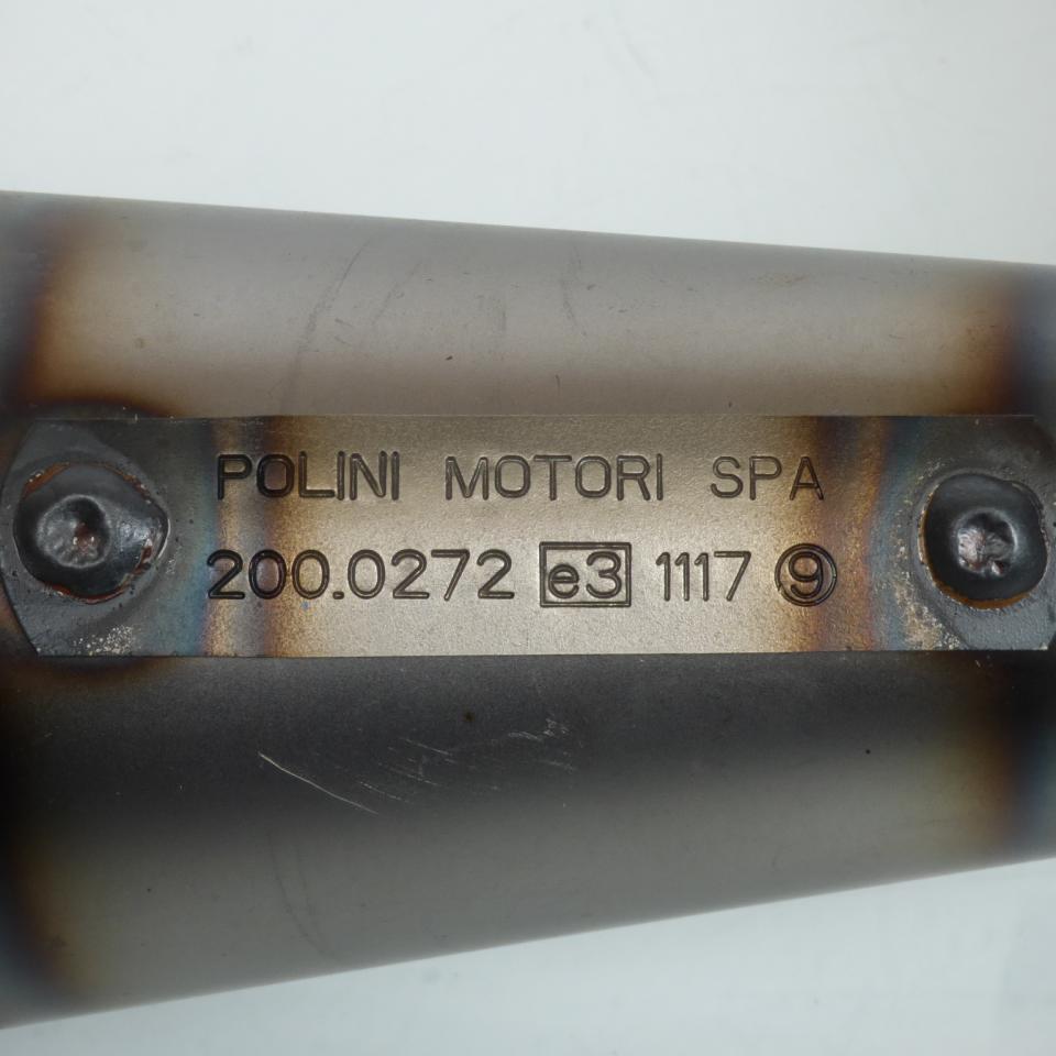 Pot d'échappement de détente Polini Team 4 pour scooter MBK 50 Booster 200.0406