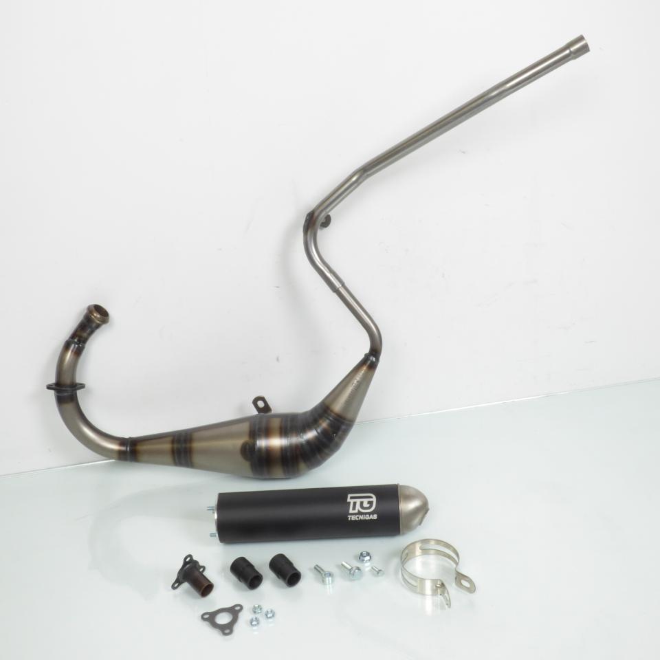 Pot échappement pour moto Derbi 50 Nude 2004-2014 E-BOX passage sous selle