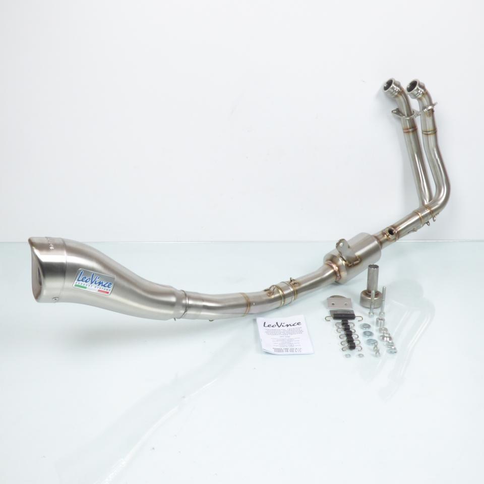 Ligne pot échappement silencieux inox Leovince pour moto Honda 500 CBR R Ie 2013-2015