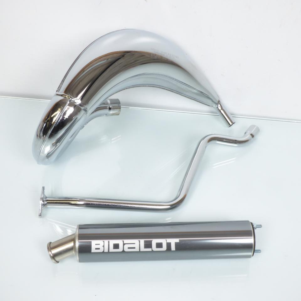 Pot d échappement Bidalot pour Moto Peugeot 50 XPS Avant 2006 ECHAP611VG / MXR Gun métal Neuf