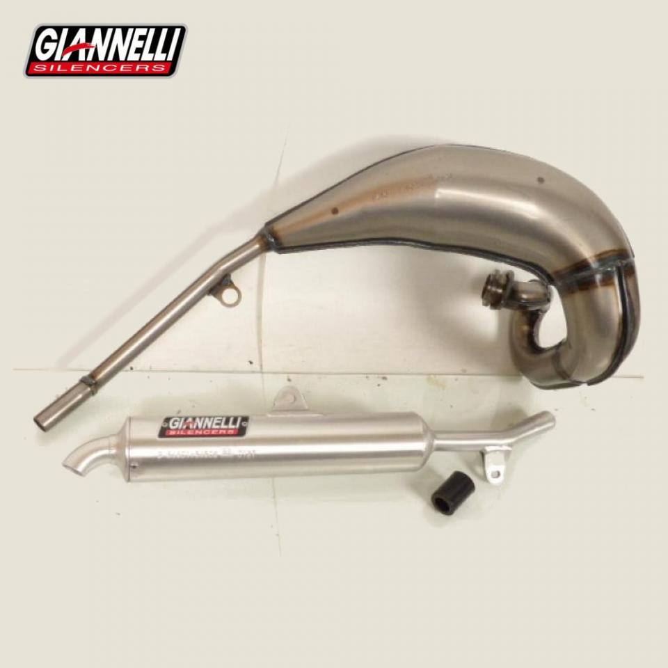 Pot d échappement GIANNELLI pour moto Yamaha 125 DTRE 1991-1995 54501 54502 / 4BL / 3MB Neuf