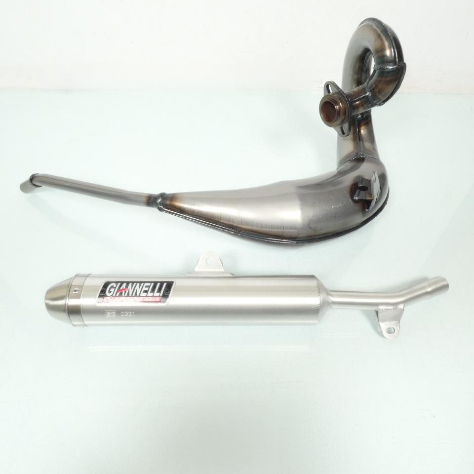 Pot d échappement GIANNELLI pour Moto Yamaha 125 DTX 2004 à 2007 54604HF 54605HF Neuf