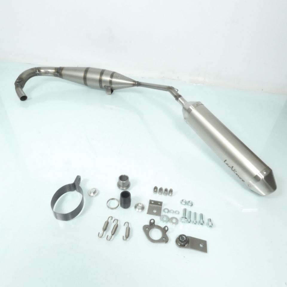 Pot d'échappement Leovince pour moto Aprilia 50 RS4 2011-20 3278 X-FIGHT TITANE