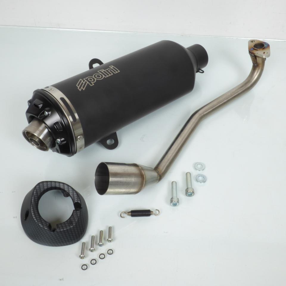 Pot échappement Polini Black Collection pour scooter Yamaha 125 Tricity 190.0057