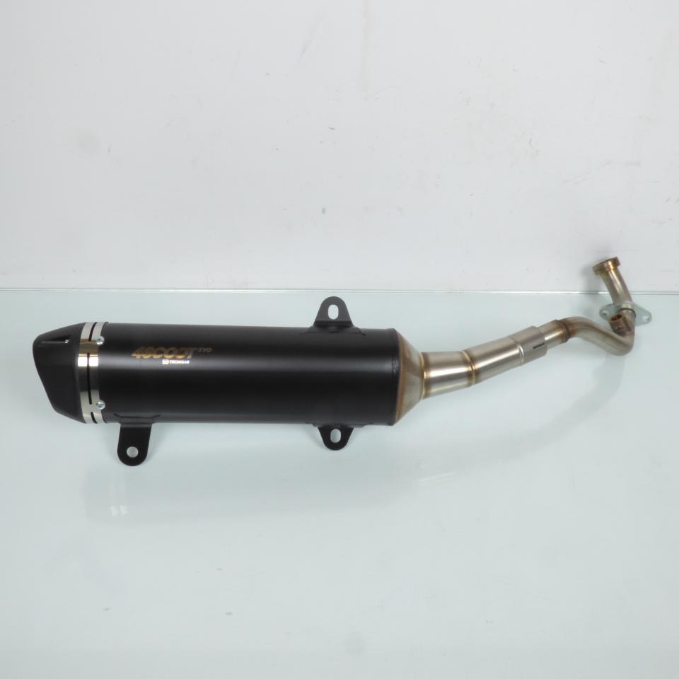 Échappement Tecnigas 4SCOOT EVO Black pour scooter Yamaha 125 Xmax 2010 à 2016
