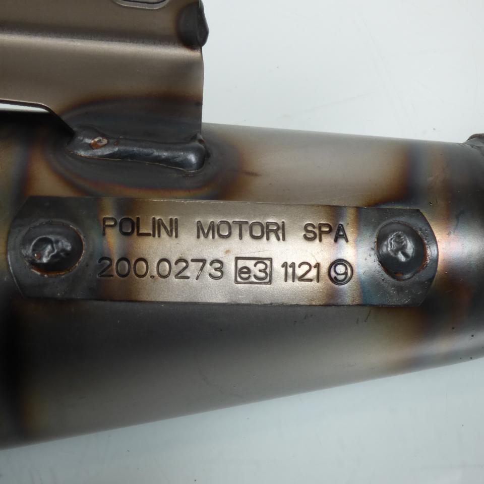 Pot d'échappement détente Polini Team 4 pour scooter Gilera 50 Runner 200.0407