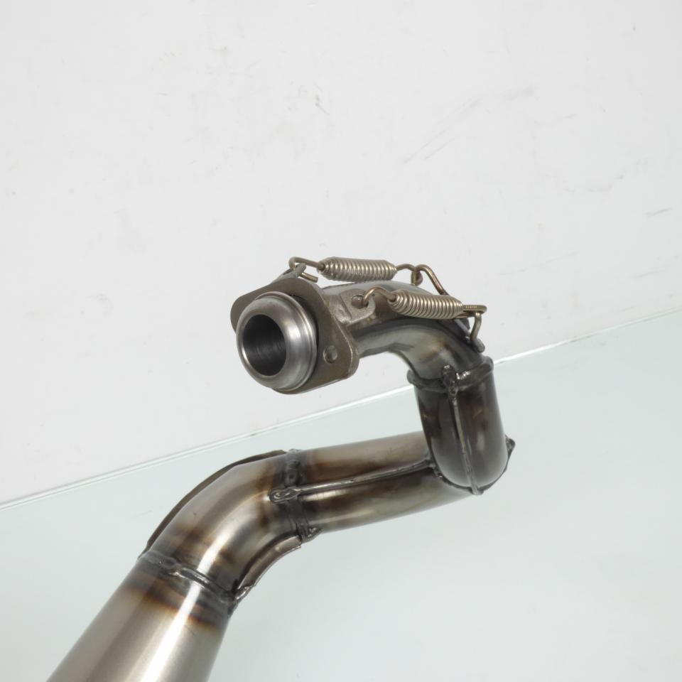 Pot d échappement Leovince pour Moto Derbi 50 Senda DRD 2003 à 2017 3408N / HM V6 inox passage bas Neuf