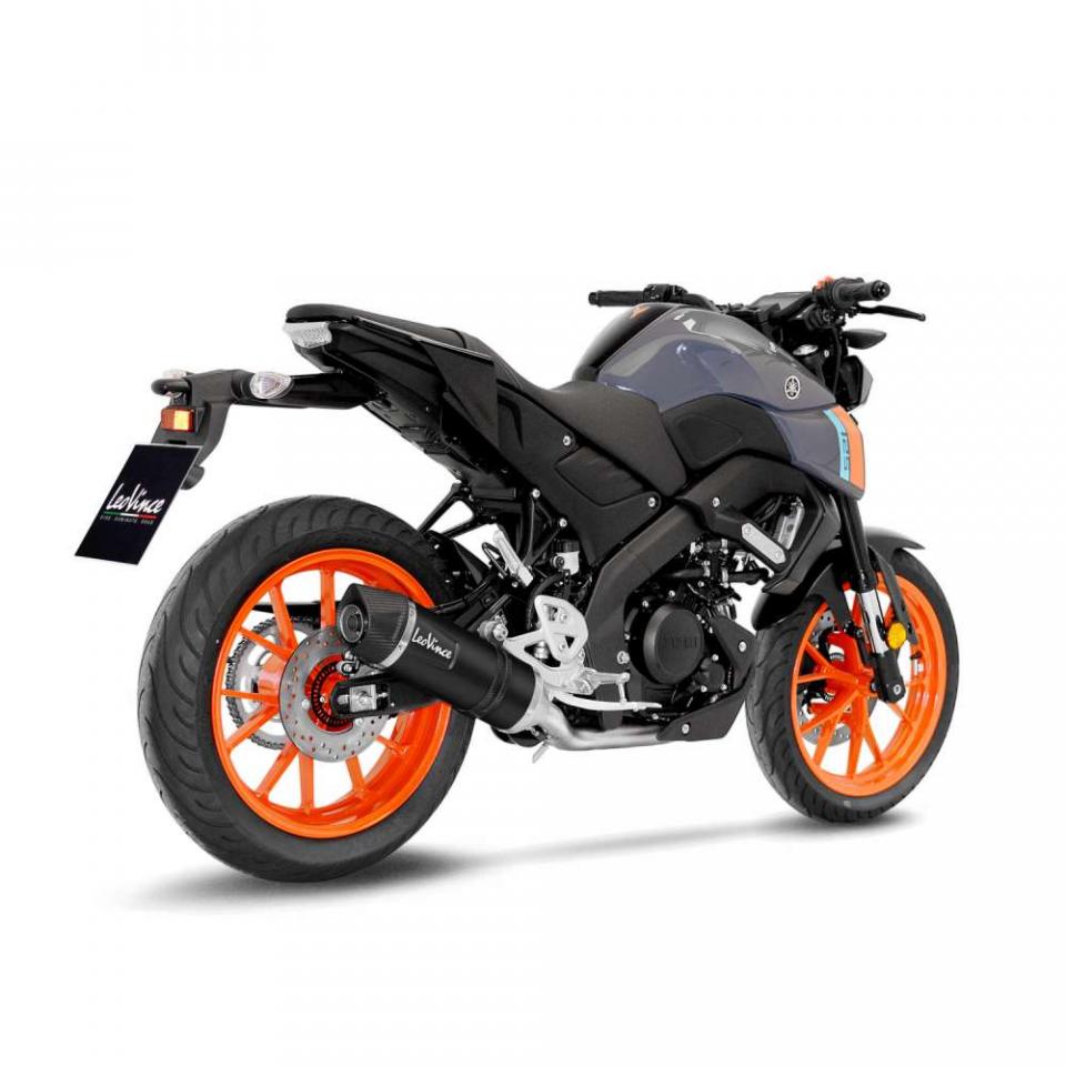 Pot d échappement Leovince pour Moto Yamaha 125 MT 2021 à 2022 14365EBK Neuf