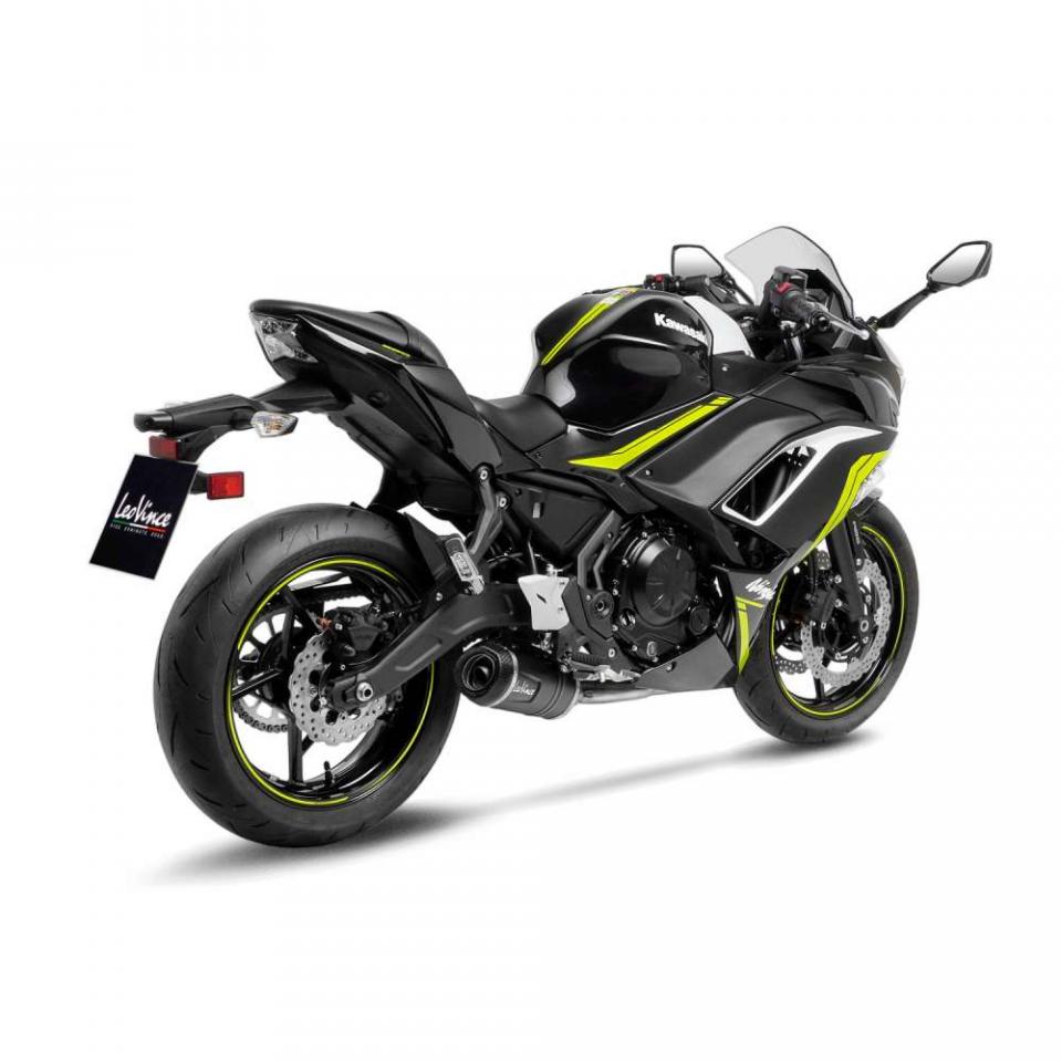 Pot d échappement Leovince pour Moto Kawasaki 650 Kle Versys Abs 2021 à 2022 14379EBK Neuf