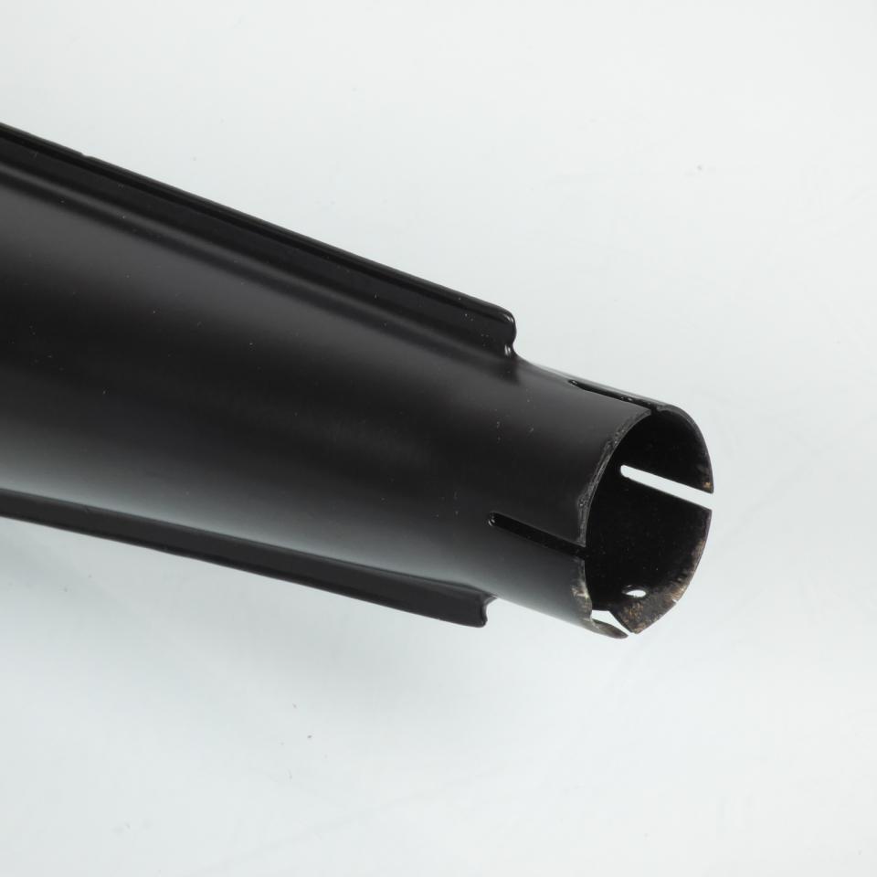 Pot d'échappement noir long 68cm Ø32mm adaptable pour mobylette cyclomoteur