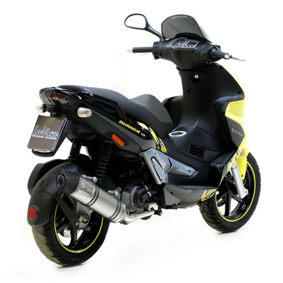 Pot d échappement Leovince pour Scooter Gilera 125 Runner ST 2008 à 2016 Neuf