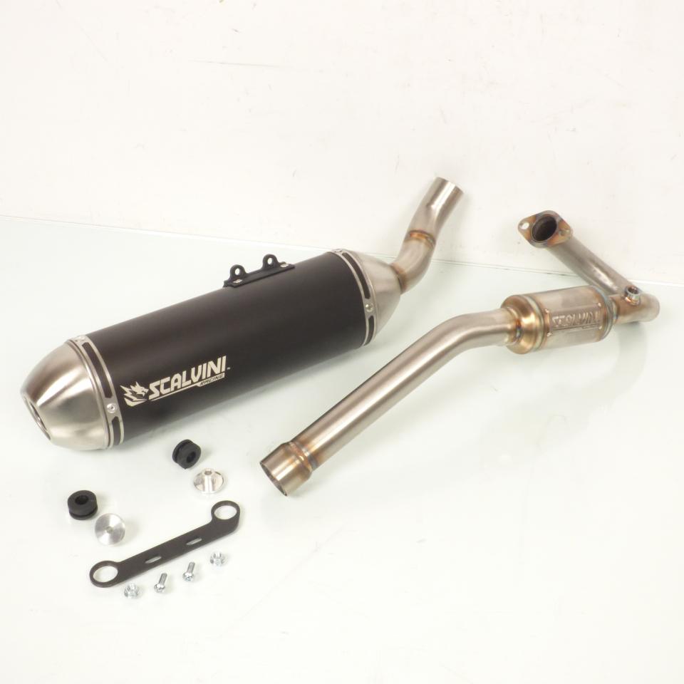 Ligne de pot d'échappement Scalvini pour moto Beta 125 RR motard 2021-2024 4T injection 005.075602