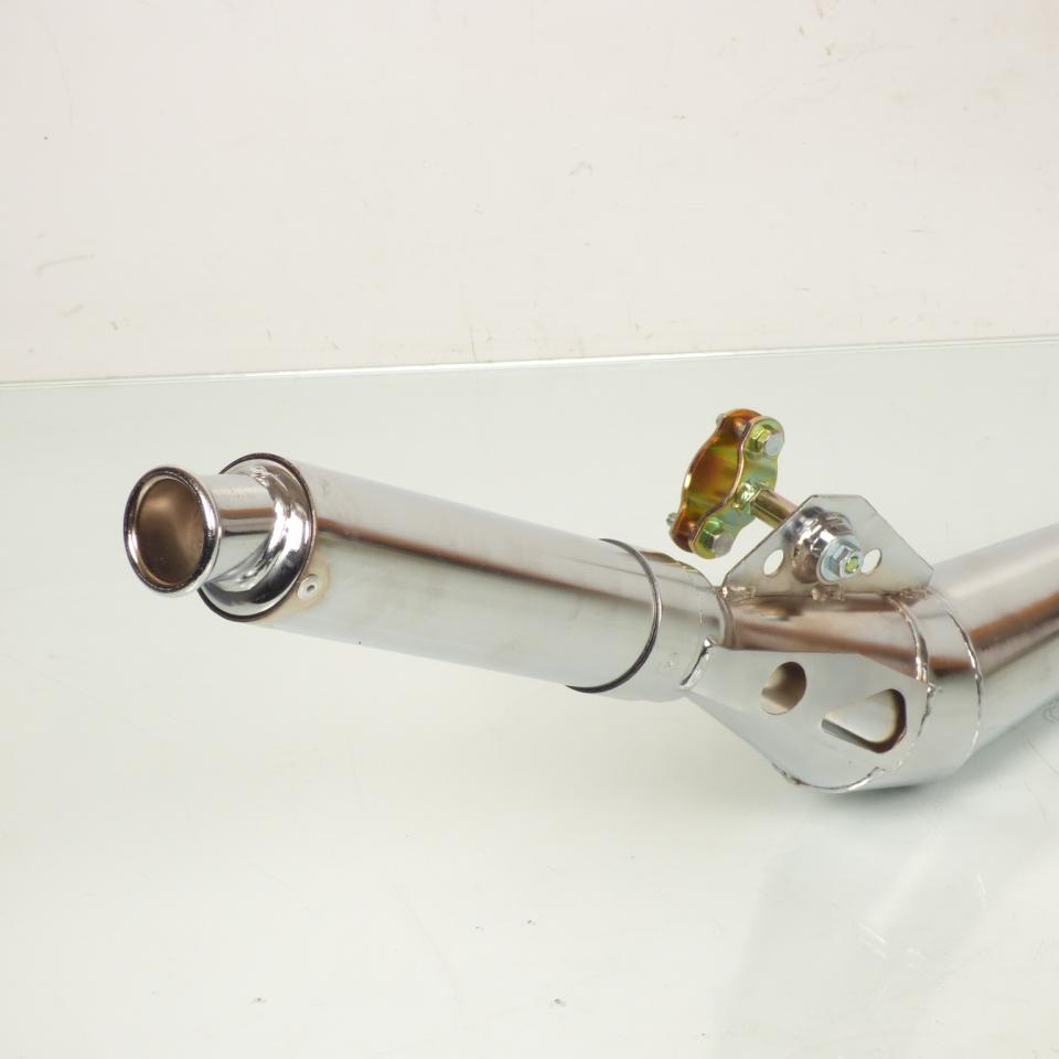 Ligne de pot d'échappement à pompe pour mobylette MBK 51 bras oscillant rond mob