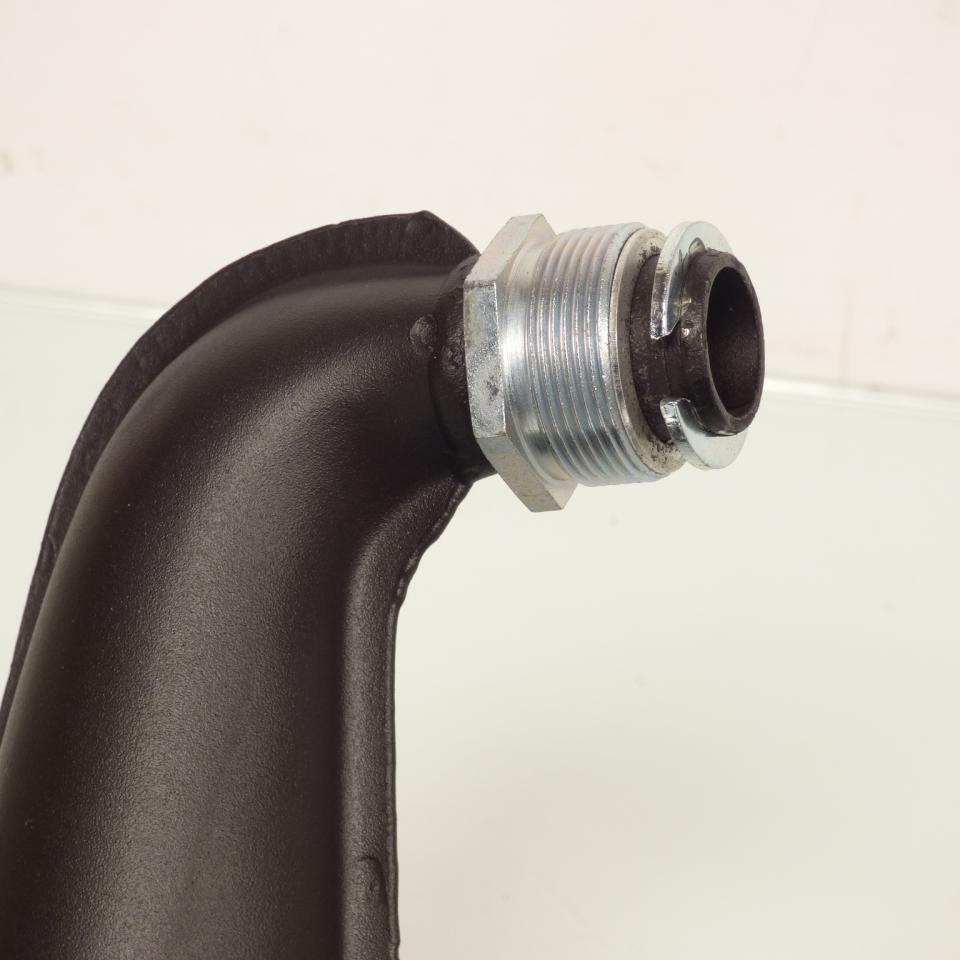 Pot d'échappement noir type banane pour mobylette MBK 51 silencieux cyclomoteur