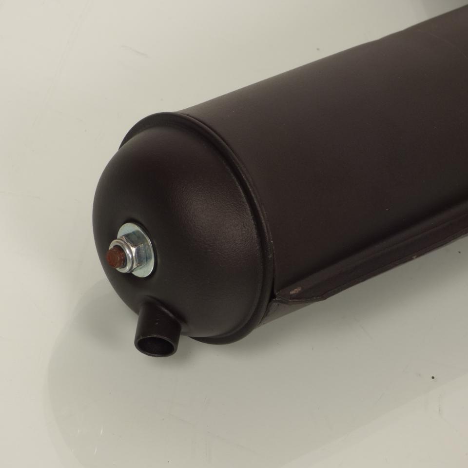 Pot d'échappement noir type banane pour mobylette MBK 51 silencieux cyclomoteur