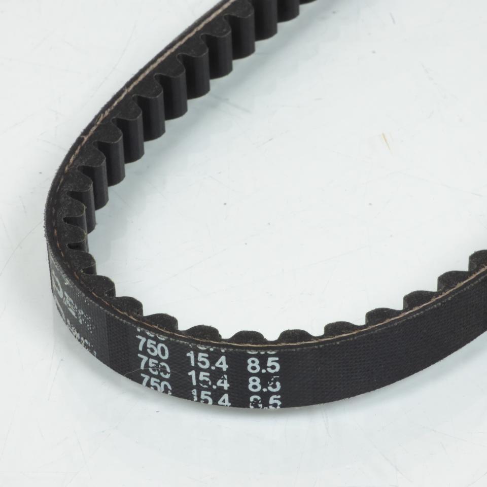 Courroie de transmission pour mobylette Peugeot 103 RCX 750x15.4x8.5mm Neuf