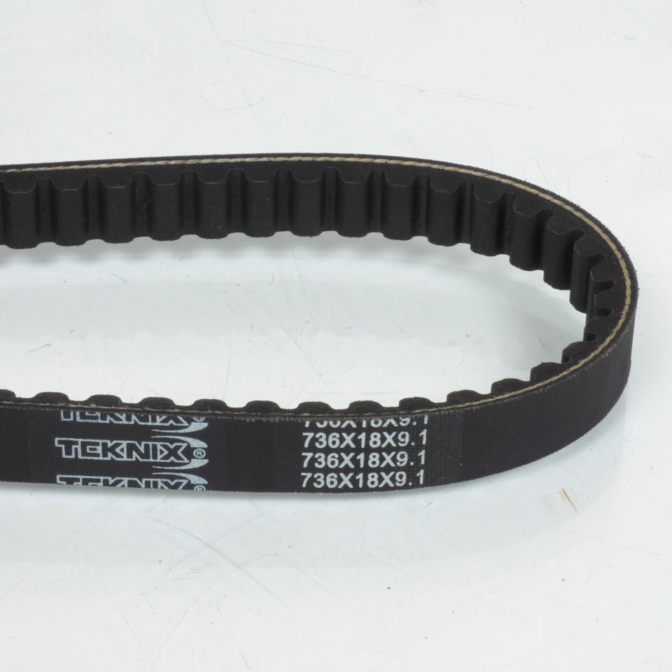 Courroie de transmission Teknix pour scooter Kymco 50 Agility 2T 736X18X9.1mm