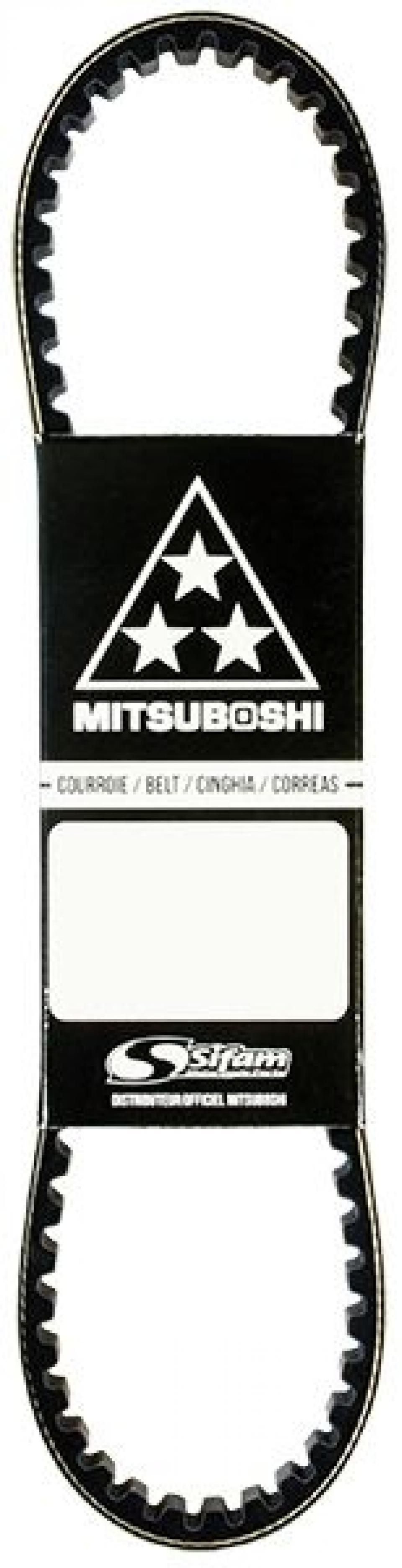 Courroie de transmission Mitsuboshi pour Scooter Aprilia 125 Habana Custom 1999 à 2002 Neuf
