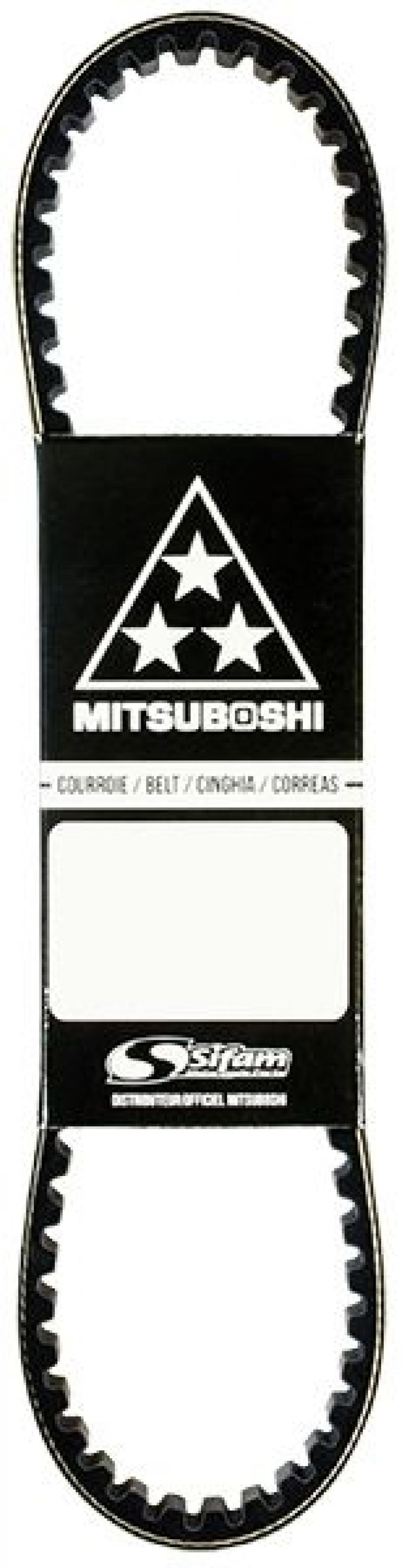 Courroie de transmission Mitsuboshi pour Scooter Sym 125 Orbit 2007 à 2011 Neuf
