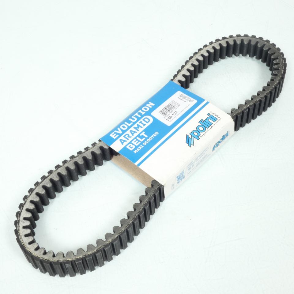 Courroie de transmission Polini pour Scooter Yamaha 400 Xmax 2013 à 2020 248.127 Neuf