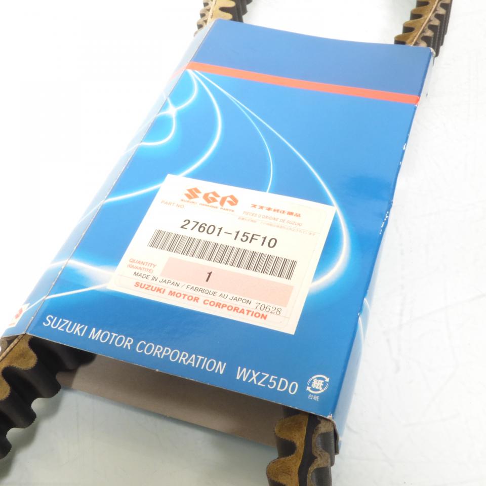 Courroie de transmission origine pour Scooter Suzuki 400 An Burgman 1999 à 2002 27601-15F10 Neuf