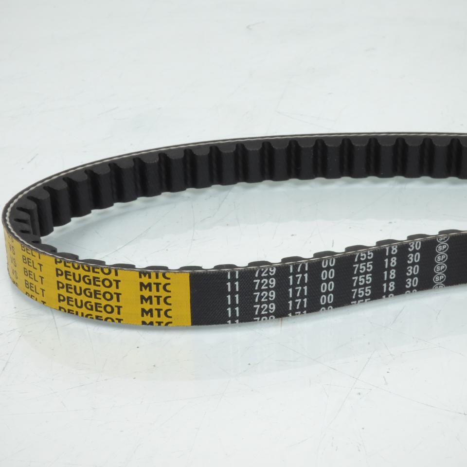 Courroie de transmission origine pour Scooter Peugeot 50 Ludix 1172917100 / 729171 / 755x18 Neuf