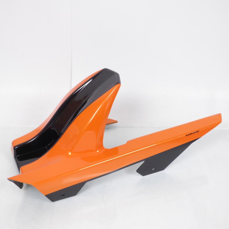Garde boue arrière noir et orange Ermax pour moto Kawasaki 800 Z 2013 730384084 Neuf