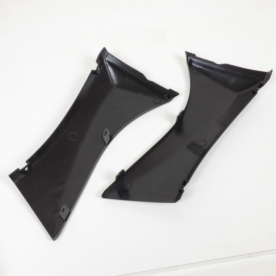 Écope de radiateur Générique pour scooter Yamaha 500 Tmax 2001-2007 noir brillant la paire Neuf