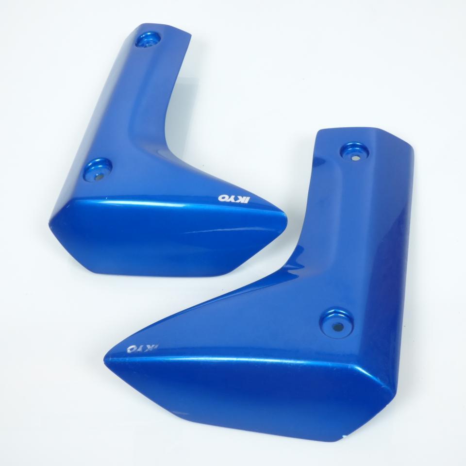 Paire d'écope de radiateur Ikyo pour moto bleue entre axe 157mm Occasion